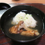 なる屋 - 早松茸と鱧の椀