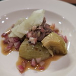 なる屋 - 京都亀岡牛すき焼き　賀茂茄子、茗荷、桂瓜