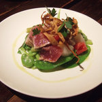 スパイスカフェ - かつおのカルパッチョ サラダ仕立て