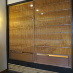 ふじ - 27年8月　座敷への入り口