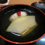 27年8月　鱧・焼き茄子・冬瓜の椀