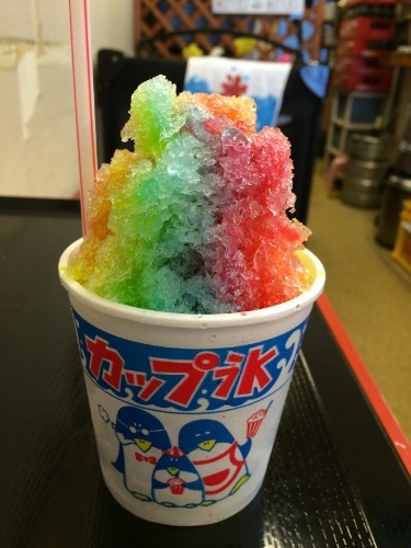 夏はレインボーかき氷 By ハニーマジック 次元 直方店 直方 からあげ 食べログ