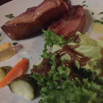 beer republic THE GRUB - ベーコンステーキ。写真より肉厚で大きいです。旨！