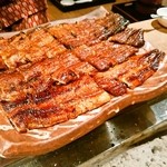 柳家 - 特大天然ウナギ三つ巴