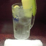 鶴亀 - チューハイ２８０円(税込)＋新規メロン(２０１５年８月７日撮影)