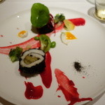 ルカンケ - はもと焼き茄子のフリット