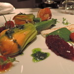 AKI NAGAO - 【2015年07月20日】アラカルト（この季節の鉄板、花ズッキーニ）