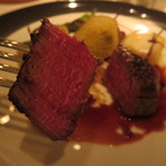 レストラン・ジョルジュマルソー - 備長炭でじっくり焼かれたフィレ