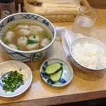 ぎょうざ屋 - 水餃子ライス