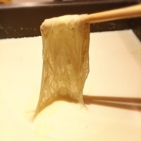 梅の花 横浜スカイビル店 - 引き上げ湯葉