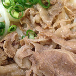 冷やしぶっかけの肉