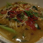 四川雅園 - 揚げ豚の青山椒辛みスープ煮