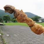 道の駅 紀伊長島マンボウ  - マンボウ串焼き★