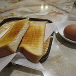 タカラ喫茶店 - トースト＆ゆで卵