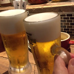 ビストロ チキート - とりあえず生♪