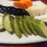 きあい - 【2015.8.8(土)】ぬか漬け(ママ特製)300円