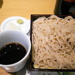 海鮮と手打ちそばたびと - 締めのざるそば