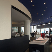 東京會舘 銀座スカイラウンジ - もちろん、ホールも円形