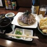 炭火焼 みや澤 - 天ざるそばセット