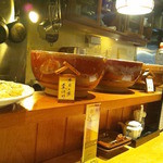 Nikomiya Miyoshi - カウンター前の大皿