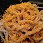 沢田鮨 - カラスミとゴマ油の蕎麦