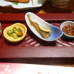 伊豆網代温泉　松風苑 - 2015.８　夕食　前菜