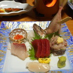 伊豆網代温泉　松風苑 - 2015.8　お造り