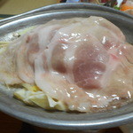 伊豆網代温泉　松風苑 - 2015.8豚と野菜の陶板焼