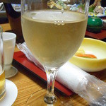 伊豆網代温泉　松風苑 - 2015.8　飲みやすい白ワインです