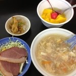 Kanton Ryouriten Ten - スープ＆鴨ロースサラダ＆デザート