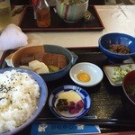 Okinawa Ryouri Kariyushi - ラフティー定食(ご飯は大盛りにしてもらっています)
