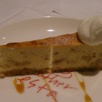 マザーエスタ - 2015年8月ランチデザートのチーズケーキ