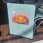 インドラ - グリーン夏カレーのメニューボード