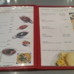 インドラ - カレー、デザートメニュー
