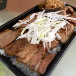 吾助 - 豚バラ弁当…500円