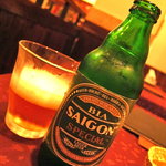 ニャーヴェトナム 本店 - ヴェトナムのビールを初めて飲みましたが、スッキリ澄んだ感じでとっても美味しいです！３種全部制覇しました(笑)