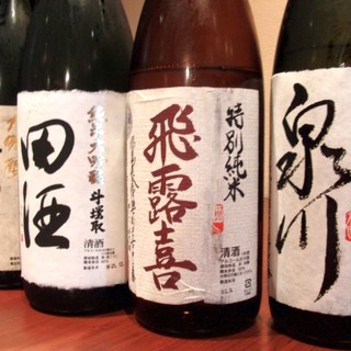 獺祭だけでない日本酒のラインナップ！