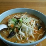 らーめんだいこくや - 濃厚野菜ラーメン(みそ味)大盛