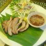 レッド オーキッド - コーム・ヤーン