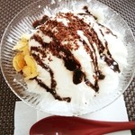 スノーアイス（チョコ）486円 2015/08