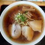 千日堂そば屋 - ラーメン(中)650円