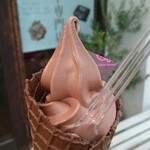 チョコレート ブランチ - プレミアムショコラソフトクリーム(420円税込)by arumona