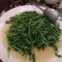三和楼 - 豆苗炒め
