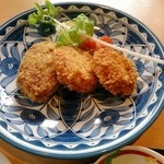 カレル チャペック - チャペックランチA（エビかつ、ミンチかつ、ヒレかつ）