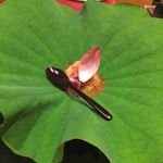 にくの匠 三芳 - ⑦長芋素麺と夏野菜のジュレがけ