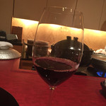 にくの匠 三芳 - グラスの赤