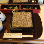 なかばし - せいろ蕎麦全景。