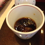 なかばし - 薬味投入。