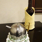 揚子江 - おすまし顔の熱々紹興酒