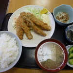 寿司吉 - いわしフライ定食６５０円